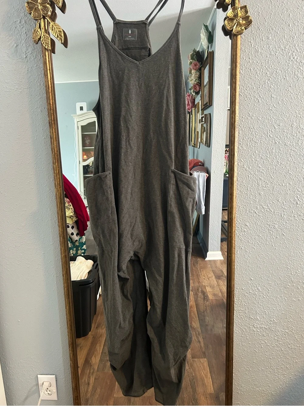 Free People Hotshot Onsie in Charcoal Heather
